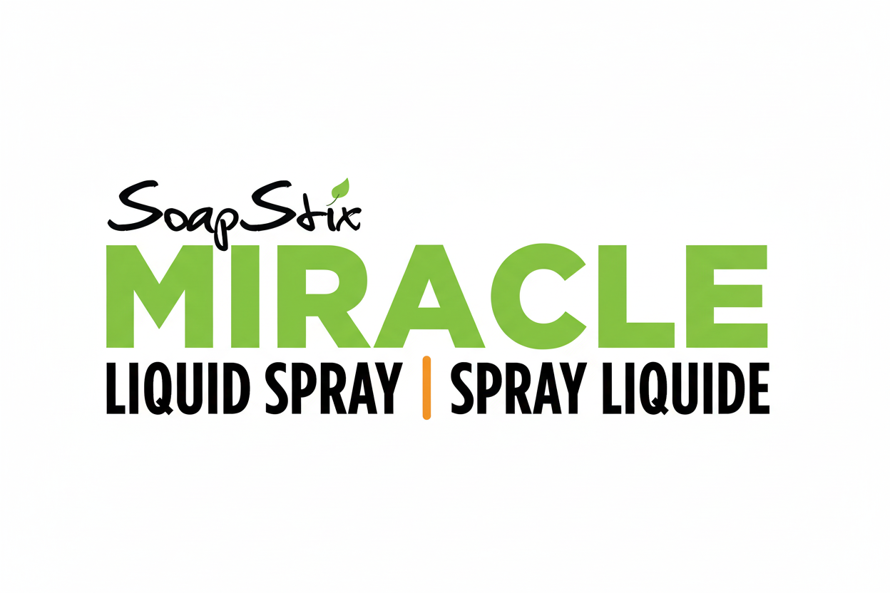 SoapStix Miracle Liquid Spray Logo